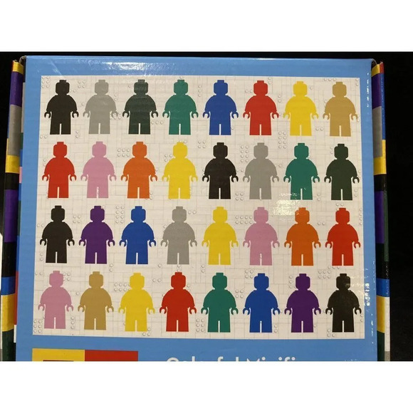 LEGO Collection x Target Colorful Minifigures 500 Piece Puzzle NEW - Picture 2 of 7